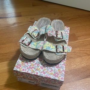 Manebi x Loveshackfancy sandals 37